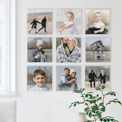 Magnetic Luxury Photo Prints - No Nails Needed- TilePix for Wall - Pre