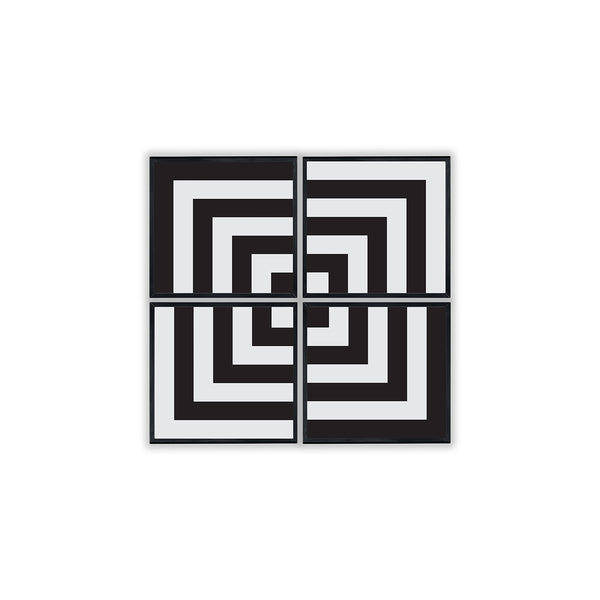 Jonathan Adler】オプ アート レクタングル トレイ